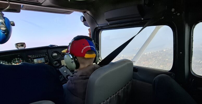 Jop werd Hoogvlieger boven Zeeland