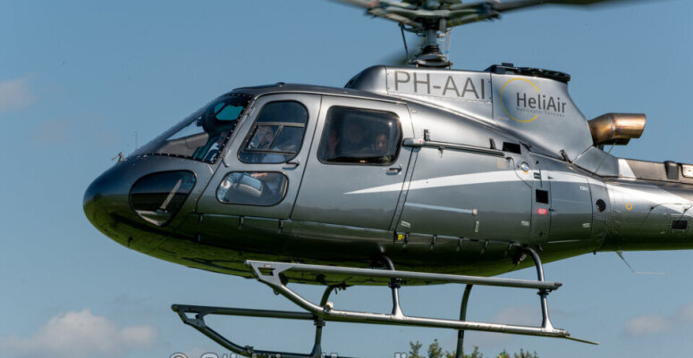 25 Hoogvliegers vlogen in helikopter in Wekerom