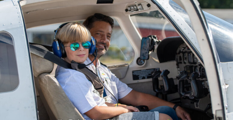 Hoogvliegersdag Hilversum was zonnige en stralende dag