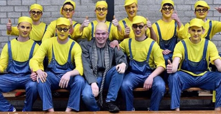 Vriendenteam haalt ruim 1300 euro op