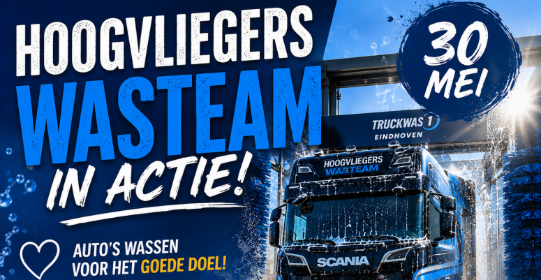 Het wasteam komt naar je toe!