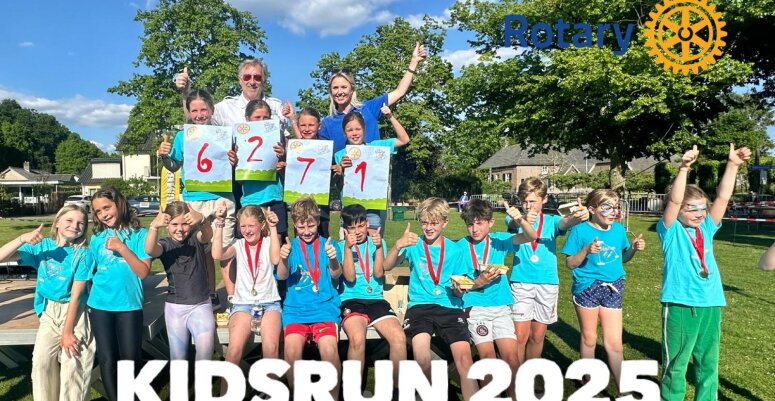 Kids rennen bijna € 6.300 bij elkaar voor Stichting Hoogvliegers